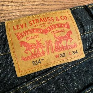 Levi’s 514 Jeans Straight Fit 32x34 men’s